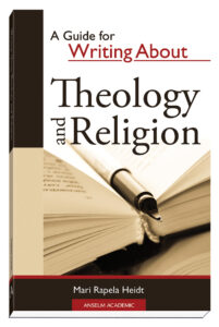 Cover A Guide for Writing about Theology and Religion