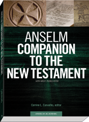 Cover Anselm Companion to the New Testament