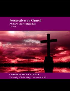 Cover Perspectives on Church