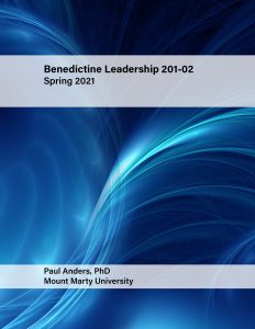 Cover Benedictine Leadership 201-02 – Spring 2021 Edition